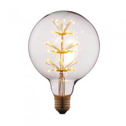 Изображение продукта Лампа светодиодная филаментная E27 3W прозрачная 